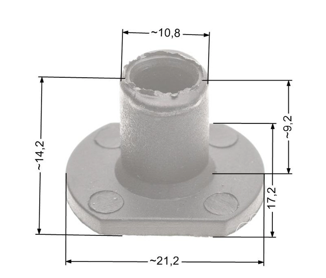 Zaślepka amortyzatora Stihl 021 023 025 MS210 MS230 MS250 zam. 1123 791 7310 NZ576