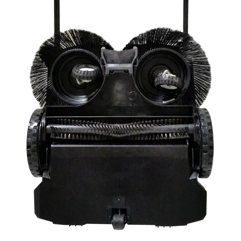 System szczotek zamiatarki Starmix DuroSweep 77 Pro 18V widok od spodu