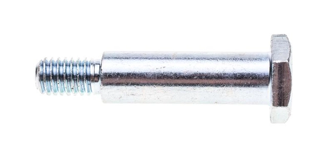 Mower wheel axle length. 61 mm RO315