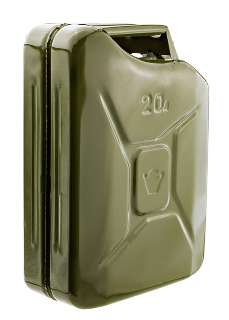 Single compartment canister 20l metal 1-434710