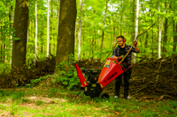 Cedrus RB02 rozdrabniacz spalinowy rębak do gałęzi 10 cm Loncin 6,5 KM