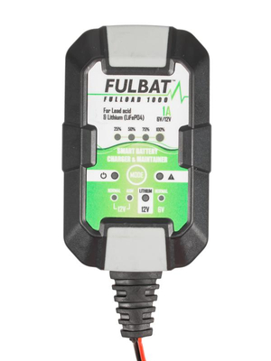 FULBAT Fulload 1000 6V/12V 1A battery charger 750514