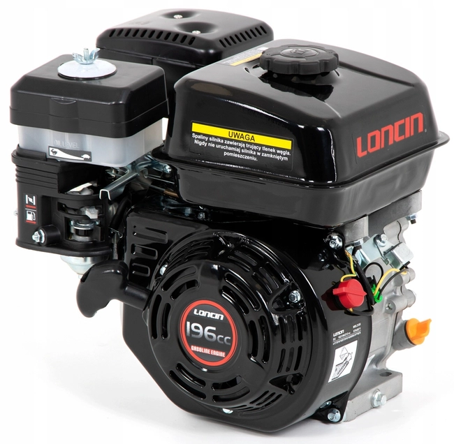 LONCIN G200F-A-M BENZÍNOVÝ MOTOR 6,5 HP Hřídel 20 mm LONCIN G200 FAM MOTOR HONDA GX160 , GX200, B&S , BRIGGS& STRATTON - OFICIÁLNÍ DISTRIBUTOR - AUTORIZOVANÝ PRODEJCE LONCINU