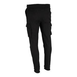 DEDRA BH21SA-LD LD Spodnie dresowe robocze joggery czarne 300 g/m² cargo BHP
