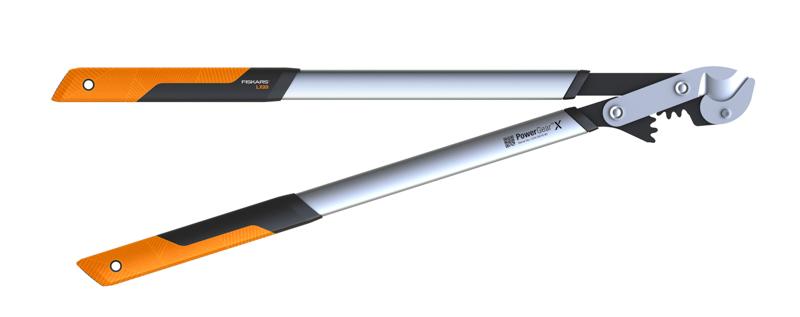 Sekator dźwigniowy kowadełkowy Fiskars PowerGearX LX99 1020189 do gałęzi 55 mm