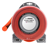 Cutting line 2.4/90m round orange DBPLCEDBD01/04RO