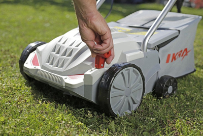 IKRA IEVL 1532 WERTYKULATOR DO TRAWY AREATOR 2w1 + 2 WAŁKI MOC 1500W PREMIUM EWIMAX - OFICJALNY DYSTRYBUTOR - AUTORYZOWANY DEALER IKRA