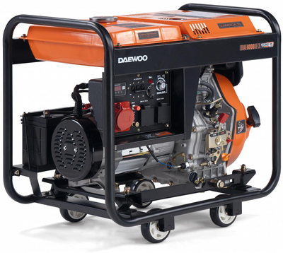 DAEWOO DDAE 6000XE-3 DIESEL POWER GENERATOR 2x16A 230V, 1x32A 380V AVR POWER 11KM - OFFICIAL DISTRIBUTOR - AUTHORIZED DAEWOO DEALER