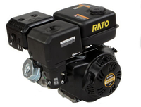 Silnik Rato R390 wał poziomy 25,4 mm / 88 mm R390