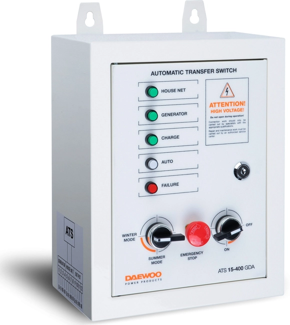 DAEWOO ATS 15-380GDA / ATS15-400GDA AUTOMATION MODULE SHR AUTOMATION FOR GENERATORS - OFFICIAL DISTRIBUTOR - AUTHORIZED DAEWOO DEALER