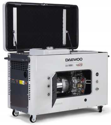 DAEWOO DDAE 11000SE DIESEL POWER GENERATOR SILENT VERSION 2x16A, 1x32A 230V AVR 18HP POWER - OFFICIAL DISTRIBUTOR - AUTHORIZED DAEWOO DEALER
