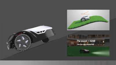 CEDRUS M10 AUTOMATIC MOW MOWING ROBOT 1000m2 - OFFICIAL DISTRIBUTOR - AUTHORIZED DEALER CEDRUS