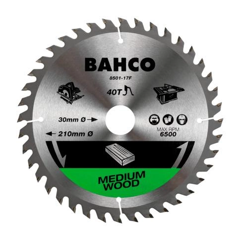 Piła tarczowa BAHCO do drewna do przecinarek tarczowych przenośnych i stołowych 140mm, zgrubne drewn 8501-4