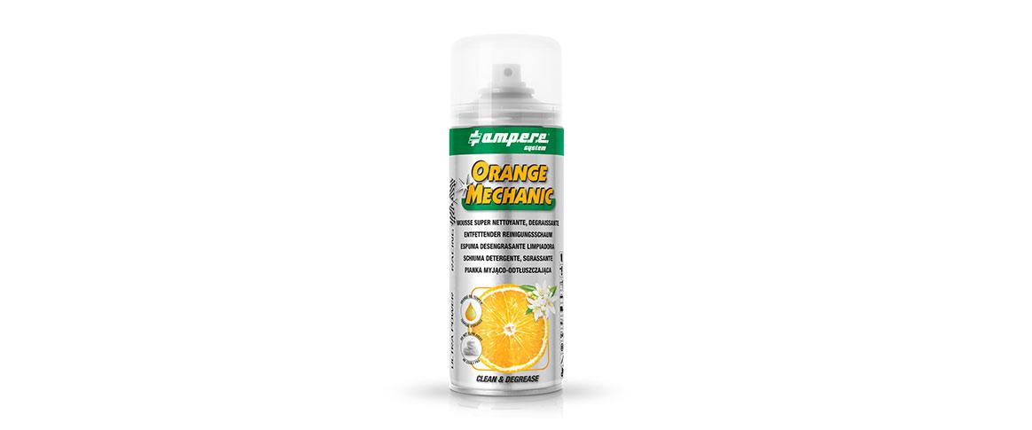 Ampere ORANGE MECHANIC 632200010 pianka czyszcząca odtłuszczająca do felg smoły kleju 400 ml