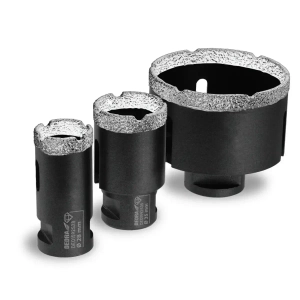 DEDRA DED1592SZ05 Zestaw koronek diamentowych VB M14 28/35/68 mm otwornice do gresu i ceramiki