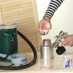 DEDRA DED7413 HVLP UNIT PAINT GUN COMPRESSOR SPRAY PAINT GUN - OFFICIAL DISTRIBUTOR - AUTHORIZED DEDRA DEALER