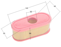 Loncin air filter LC1P70FA ORIGINAL PART 180130289-0001