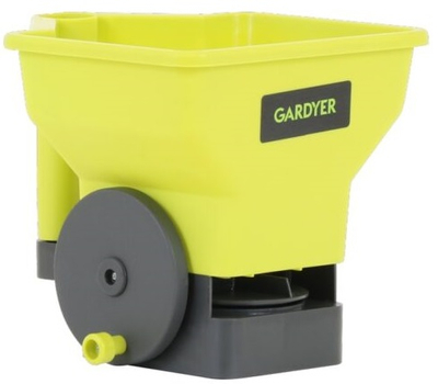 GARDYER XS 6001 GARDENER SEED MANUAL SECTION PLANTER pro hnojiva semena sůl písek - kapacita. 3 L - OFICIÁLNÍ DISTRIBUTOR - AUTORIZOVANÝ PRODEJCE GARDYER