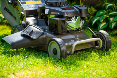 WEIBANG WB537SC V ALL- BBC MOTORIZED PETROL MOWER WITH CARDAN SHAFT DRIVE / ALUMINIUM / SPRING / PROFESSIONAL 6.5 HP / 53 cm - OFFICIAL DISTRIBUTOR - AUTHORIZED WEIBANG DEALER