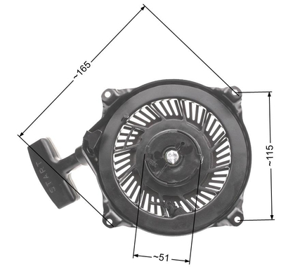 B&S Quantum starter zam. 496650 495766 494846 497830 NZ542