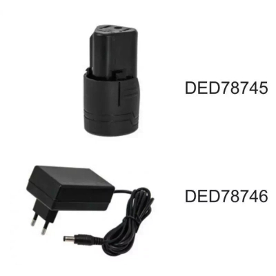 BATTERY, BATTERY DEDRA DED78745 12V, 1.5AH LI-ION, DESIGNED FOR DED7874