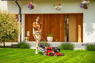 WEIBANG WB455SC 3W1 MOTORIZED VERTICAL MOWER 3.5 HP / 45cm - OFFICIAL DISTRIBUTOR - AUTHORIZED WEIBANG DEALER