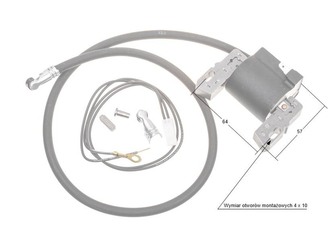 B&S 7-17HP lower-valve ignition module ; CTH160 ORIGINAL PART 398811