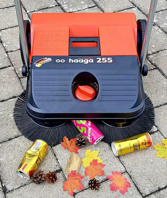 HAAGA STARMIX 255 ZAMIATARKA RĘCZNA PROWADZONA URZĄDZENIE SPRZĄTAJĄCE Z SYSTEMEM TURBO 55cm KLASA PREMIUM EWIMAX-OFICJALNY DYSTRYBUTOR - AUTORYZOWANY DEALER HAAGA