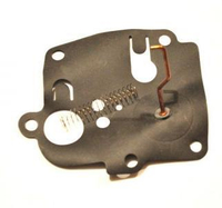 Diaphragm + spring of B&S carburetor two tubes 3-176