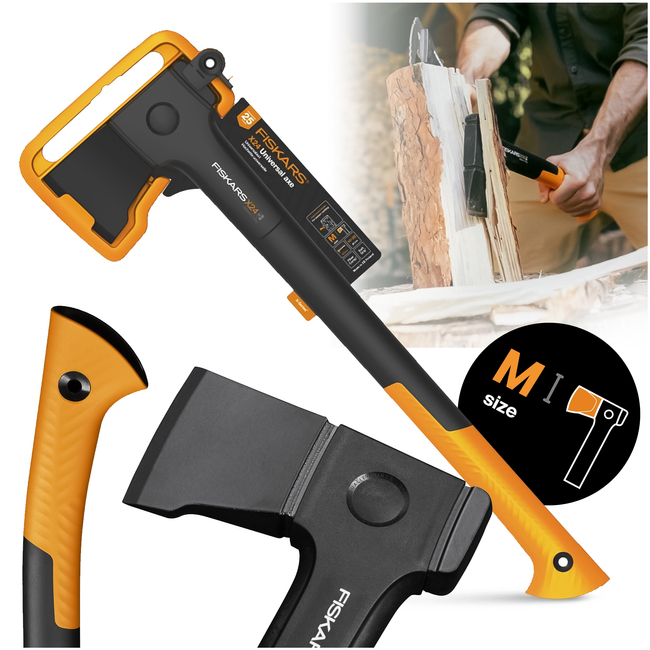 FISKARS X24 WOOD SPLITING SIXER Fiskars X24-M 1069106A - OFFICIAL DISTRIBUTOR - AUTHORIZED DEALER FISKARS
