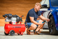 CEDRUS KM50-2T PISTON COMPRESSOR OIL COMPRESSOR 50L - EWIMAX - OFFICIAL DISTRIBUTOR - AUTHORIZED CEDRUS DEALER