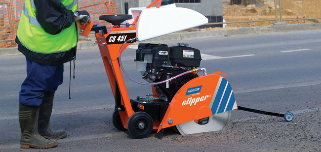 NORTON CLIPPER Pila CS7.5 E Pila Elektrická silniční pila na asfaltový beton Ø 800 mm 10 hp - OFICIÁLNÍ DISTRIBUTOR - AUTORIZOVANÝ PRODEJCE NORTON CLIPPER
