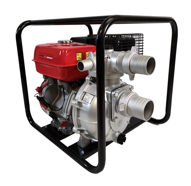 MASTERCUT HSDP80HL 3" VYSOKOZDVIŽNÉ MOTOROVÉ ČERPADLO NA ČISTOU VODU PRO HASIČE VYSOKÝ VÝKON 38000 l/h 38m3/h