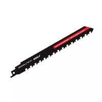 DEDRA 08T250HM Brzeszczot do piły szablastej 240/190mm HM beton komórkowy suporex cegła