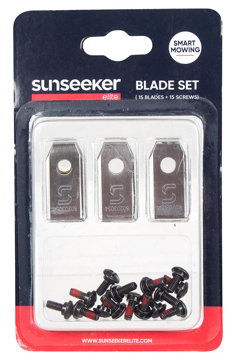 Zestaw nóż + śruba 15 szt. kosiarka automatyczna X5 X7 PLUS 16600850-02