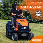 OLEO MAC OM 106/24 KH 4x4 PRO GARDEN TREADER HYDROSTATIC OM106 102cm 2-cylinder PRO PREMIUM series lawn tractor 68129099 - OFICJAL DISTRIBUTOR - AUTHORIZED DEALER OLEO-MAC