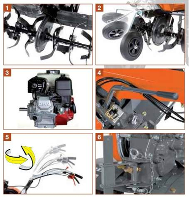 OLEO MAC MH 155 K GLEBOGRYZARKA SPALINOWA OGRODOWA KULTYWATOR MH155 2,4KM / 46CM  KLASA PREMIUM 68569003E5 - OFICJALNY DYSTRYBUTOR - AUTORYZOWANY DEALER OLEO-MAC