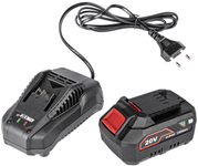 SZLIFIERKA KĄTOWA CEDRUS POWER+ AG125Li-SET Zestaw z baterią i ładowarką w walizce POWER+ 20V - OFICJALNY DYSTRYBUTOR - AUTORYZOWANY DEALER CEDRUS