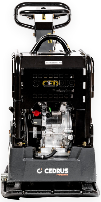 CEDRUS ZG210HR-PRO ZAGĘSZCZARKA DO GRUNTU SPALINOWA 210kg REWERS HYDRAULICZNY DWUKIERUNKOWA PRZÓD-TYŁ UBIJARKA UBIJACZKA PŁYTOWA HONDA GX270 8KM + KOŁA TRANSPORTOWE CEDRUS PROFESSIONAL CEDZG210HR-PRO - OFICJALNY DYSTRYBUTOR - AUTORYZOWANY DEALER CEDRUS