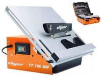 NORTON CLIPPER TT180 BM STONEWARE CERAMIC TILE CUTTING SAW CONSTRUCTION TILE SAW + CARRYING CASE OFFICIAL DISTRIBUTOR - AUTHORIZED NORTON CLIPPER DEALER