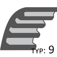 Řemen pohonu nože MTD /20x1453/ L&G A-7540246