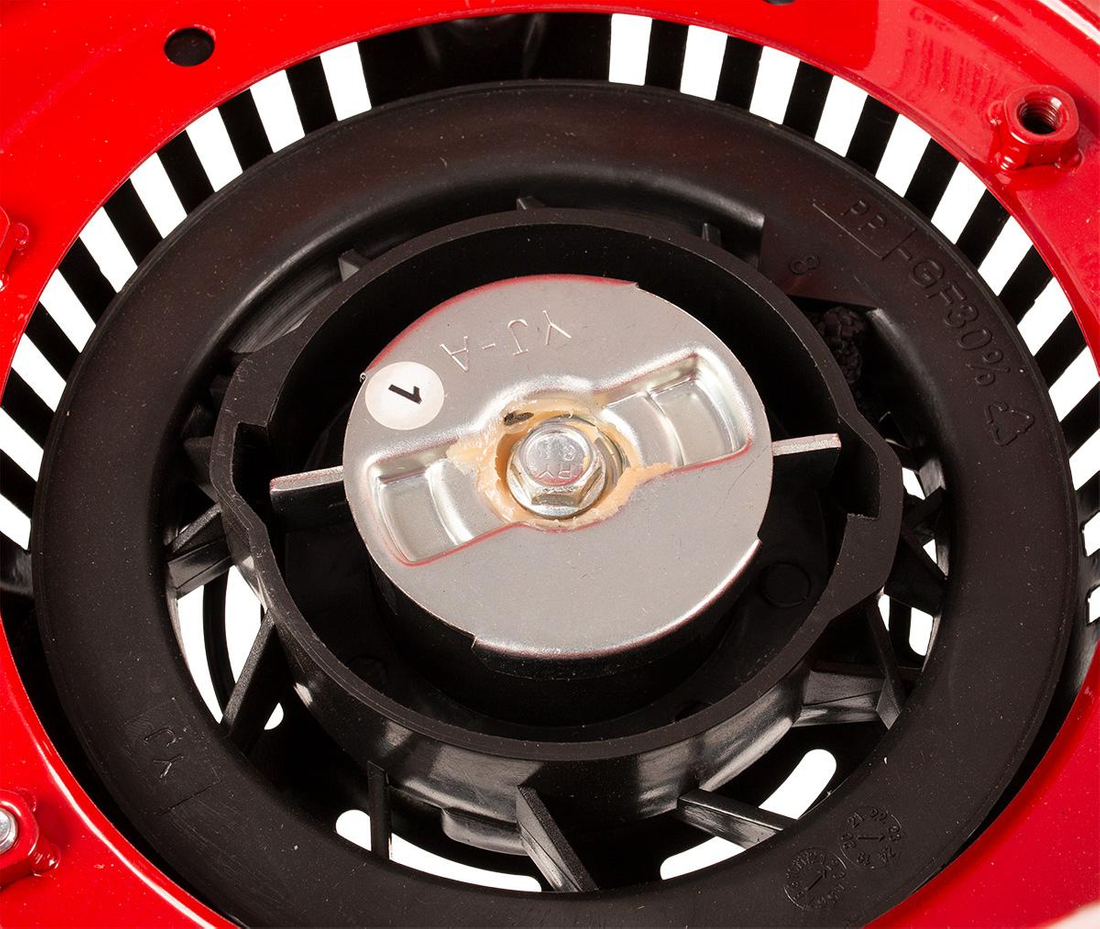 Rozrusznik Weima – zbliżenie mechanizmu zapadkowego