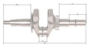 Loncin LC168F-2H G200F(D) klikový hřídel ORIGINÁLNÍ DÍL