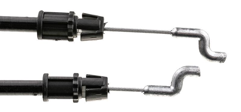Linka hamulca/napędu NAC nowy typ 100/124 cm 470044 – zbliżenie końcówek Z i pancerza