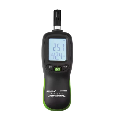 DEDRA MC0956 Miernik wilgotności i temperatury, higrometr, termometr, punkt rosy