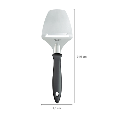 Skrawak do sera FISKARS Essential 21,5 cm – ręczny skrawak do sera żółtego i twardego