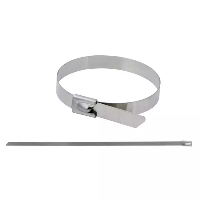 Steel cable ties, 7.9x680mm, SS304, 20pcs.