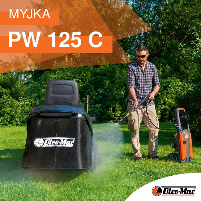 OLEO-MAC PW 125 C MYJKA WYSOKOCIŚNIENIOWA 150 bar KLASA PREMIUM 68509101 EWIMAX-OFICJALNY DYSTRYBUTOR - AUTORYZOWANY DEALER OLEO-MAC