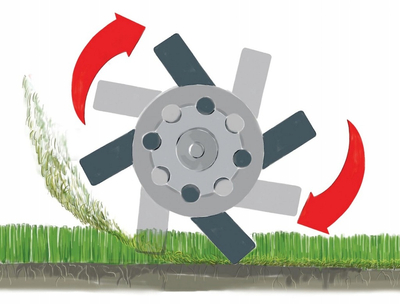 SCARIFYING KNIFE ROLLER FOR WEIBANG AERATOR WB384RB 40R0305000 PROFESSIONAL WB384 WB 384 EWIMAX - OFFICIAL DISTRIBUTOR - AUTHORIZED WEIBANG DEALER