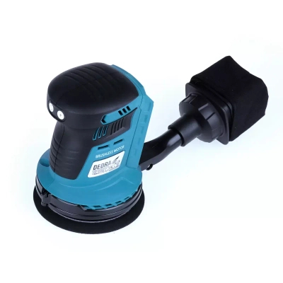 18V CORDLESS ECCENTRIC SANDER, DEDRA SAS+ALL DED7062 125MM, BRUSHLESS